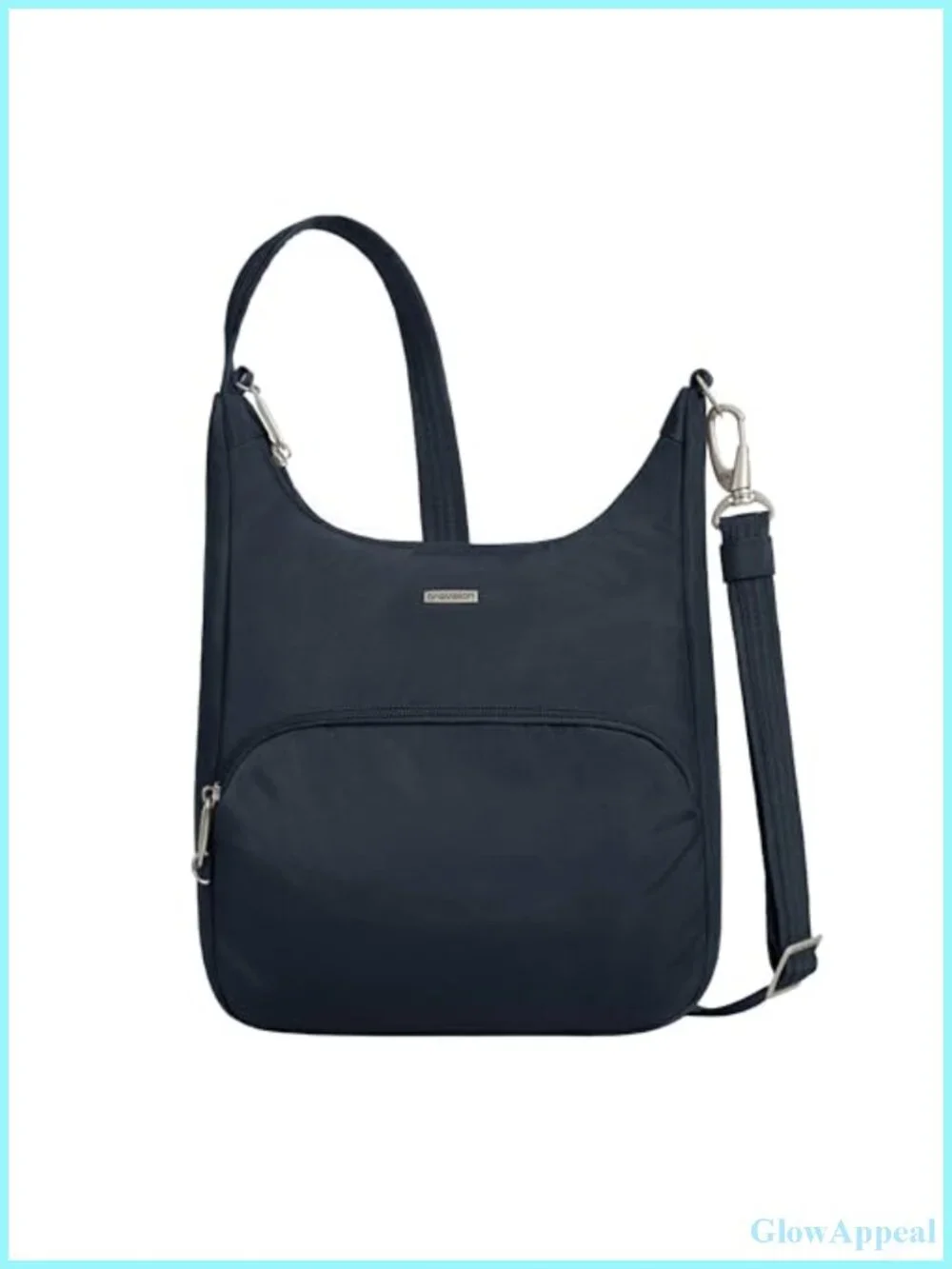 Anti-Theft Messenger Bag RFID Blocking Locking Zip Travel Crossbody